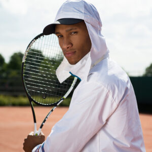 capcoat regenjas kort wit bijvoorbeeld voor tennissen